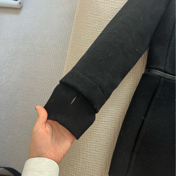 Helmut Lang Wool-Blend Funnel Neck Jacket - Picture 4 of 7